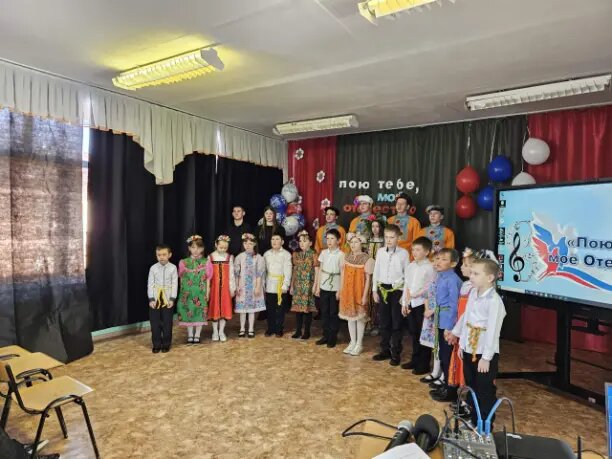 В Зимаревской школе прошёл музыкальный фестиваль «Пою тебе, моё Отечество!.