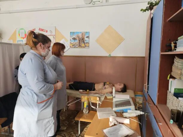 Проект «Здоровое сердце ребёнка» побывал в Зимаревской СОШ.